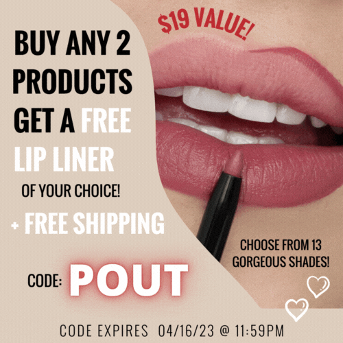 Seriously? Oh yes, you can get a FREE LIP LINER! Runway Rogue
